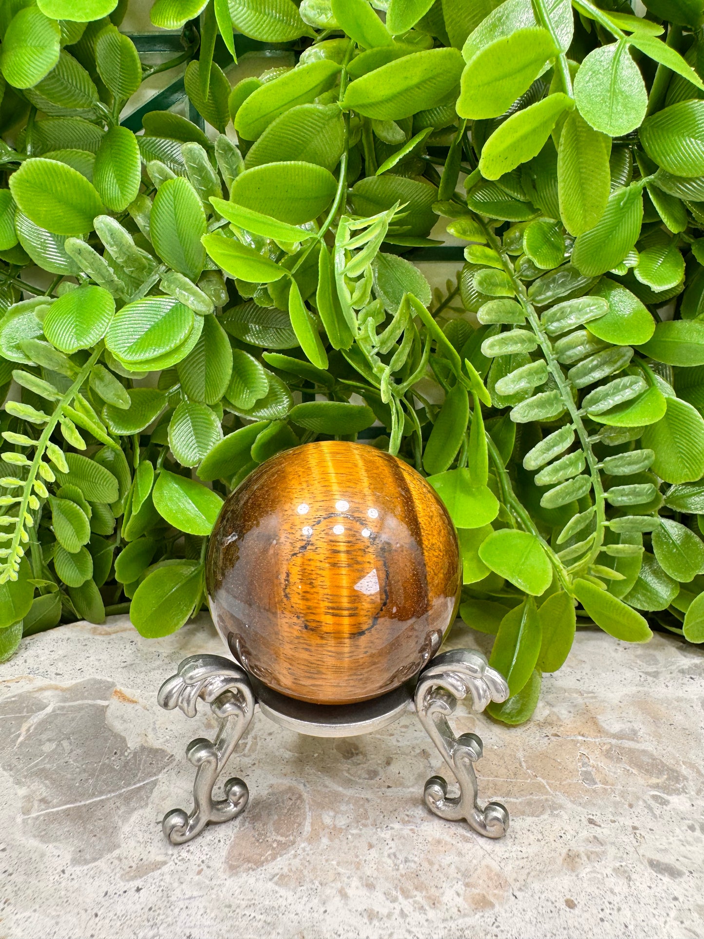 Tiger Eye Sphere 216g