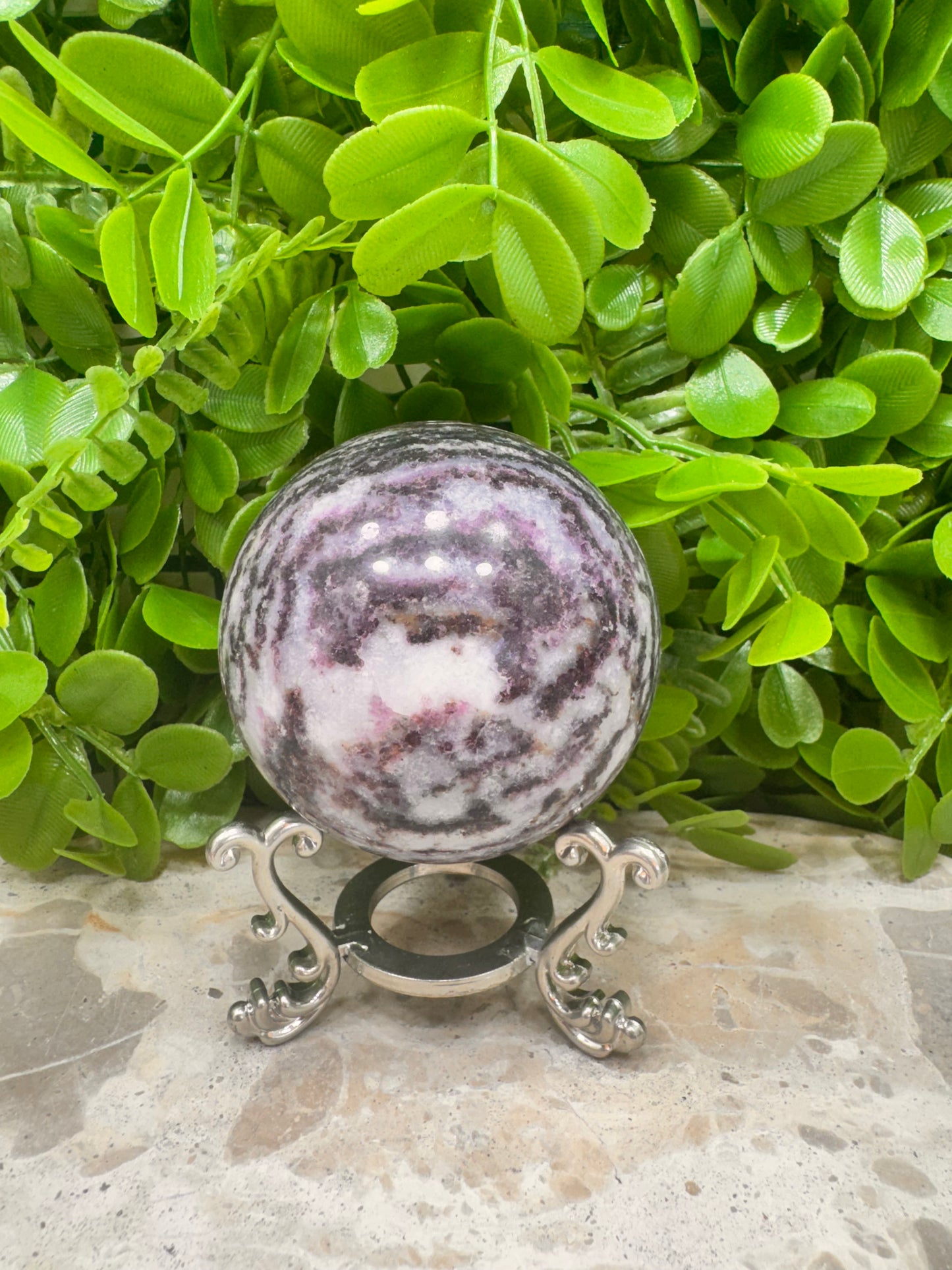 Zebra Jasper Sphere 514g