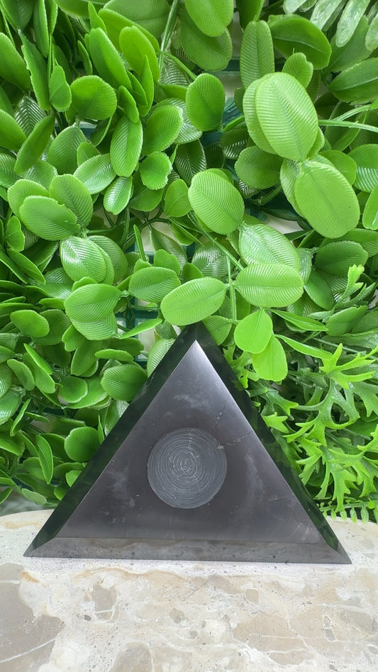 Shungite Sphere Stand 230g