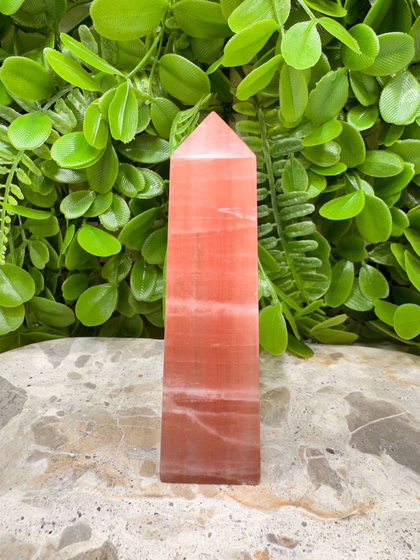 Rose Calcite Tower 260g