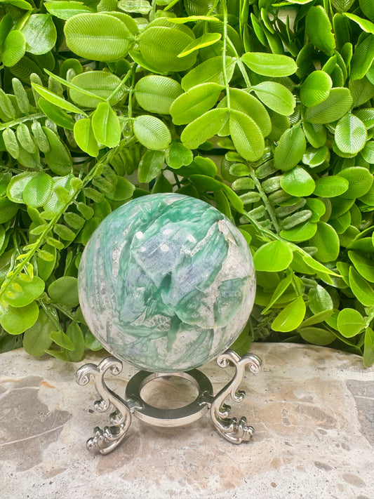 Blue / Green Kyanite Sphere 556g