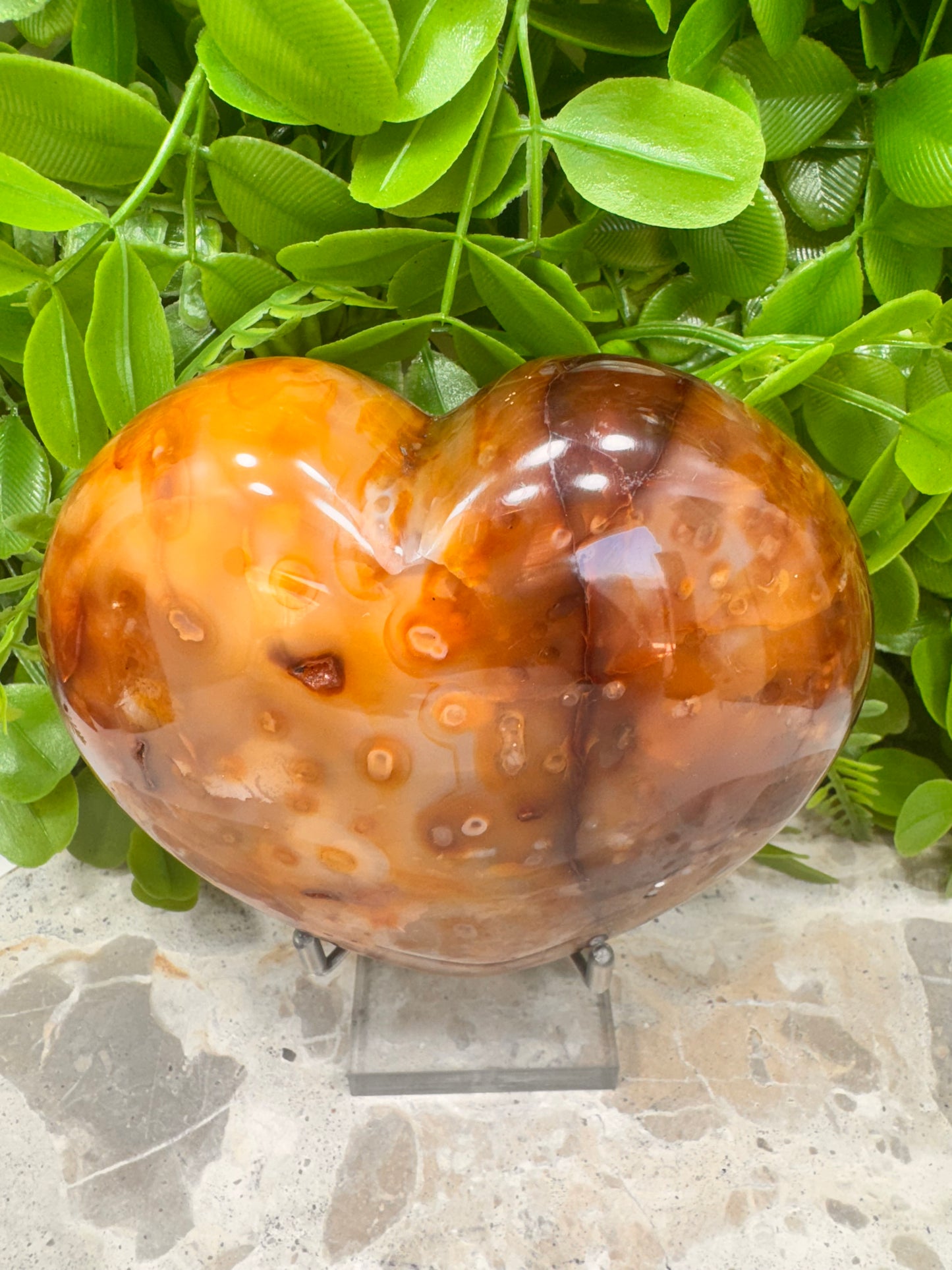 Carnelian Heart 840g