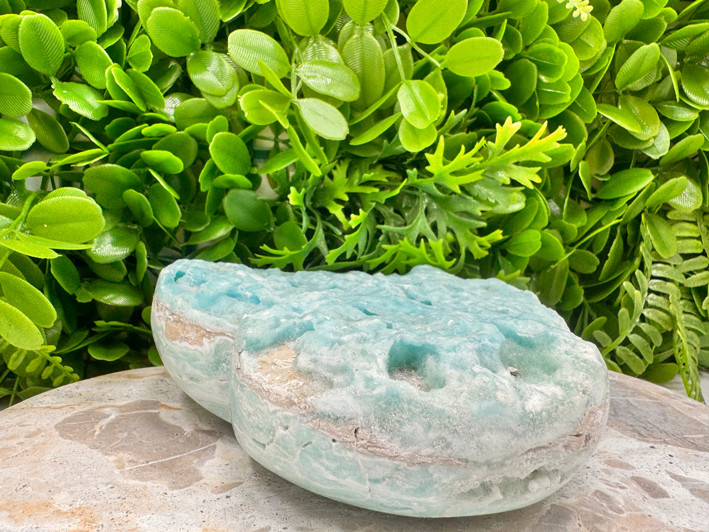 Hemimorphite Heart 1564g