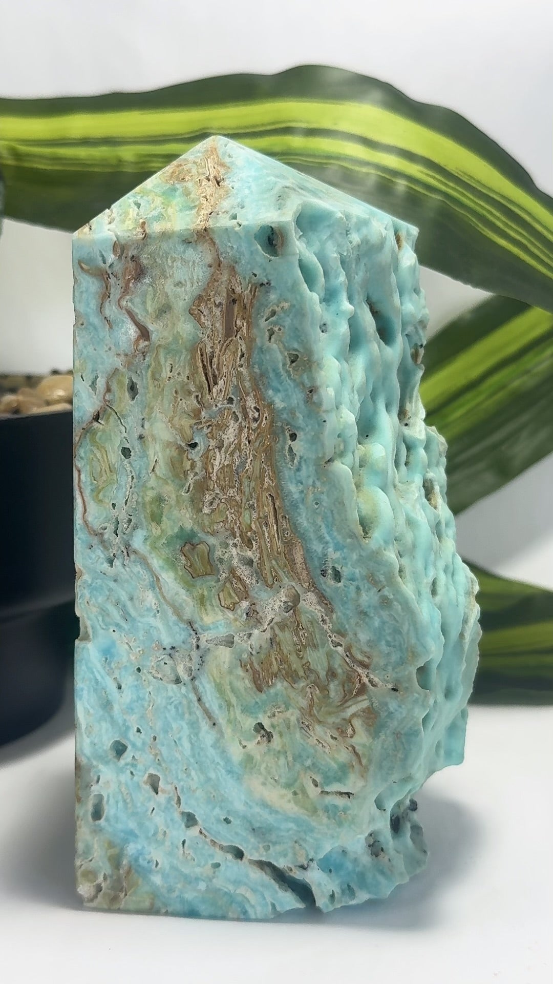 Hemimorphite Tower /Freeform 1508g