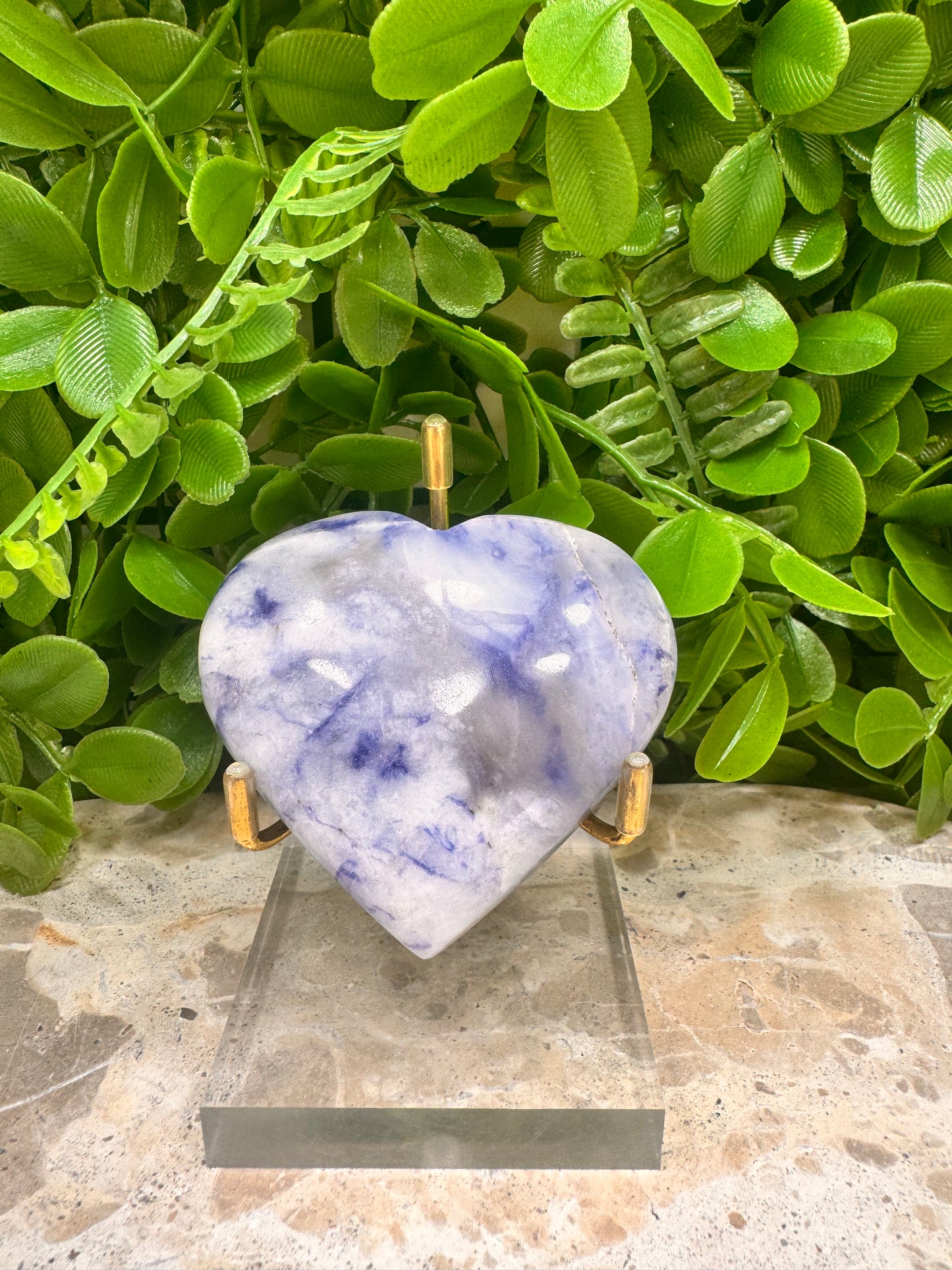 Afghanite Heart 138g