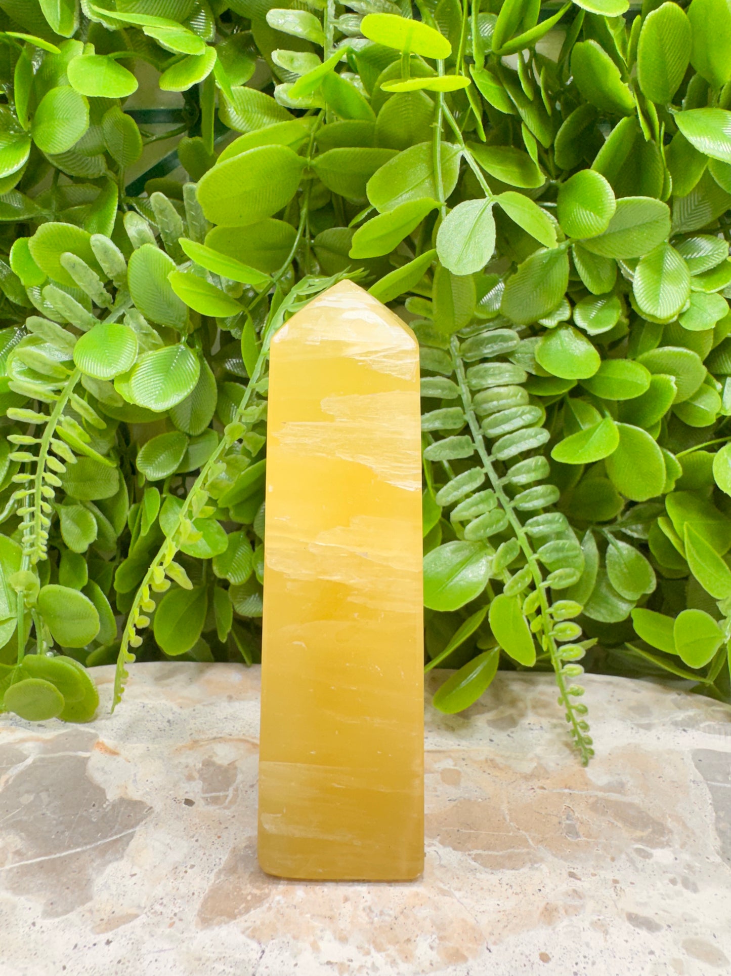 Lemon Calcite Towers 298g