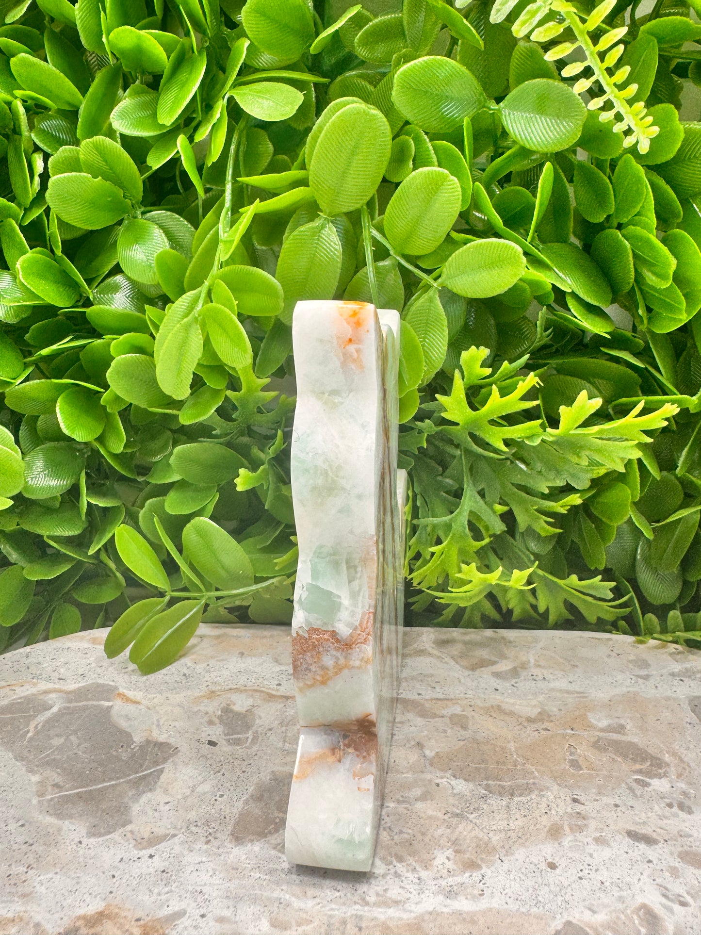 Green Ocean Calcite Cat 310g