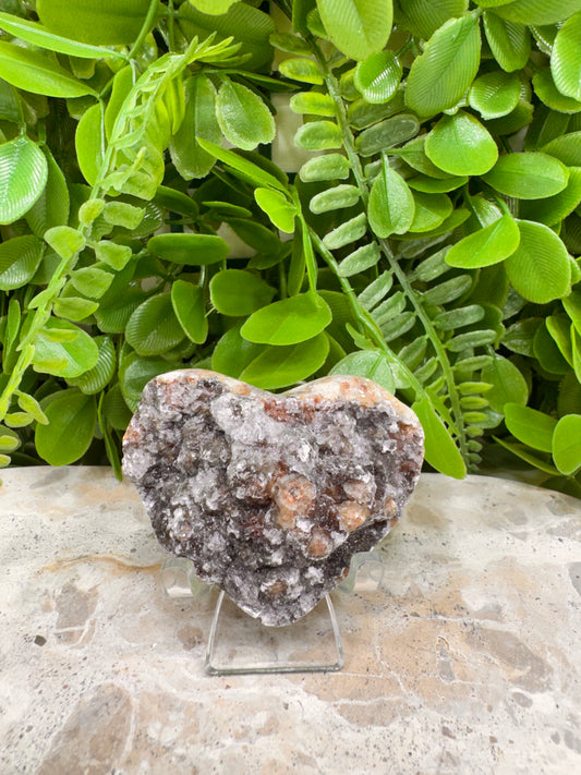 Stalactite Calcite Heart 114g