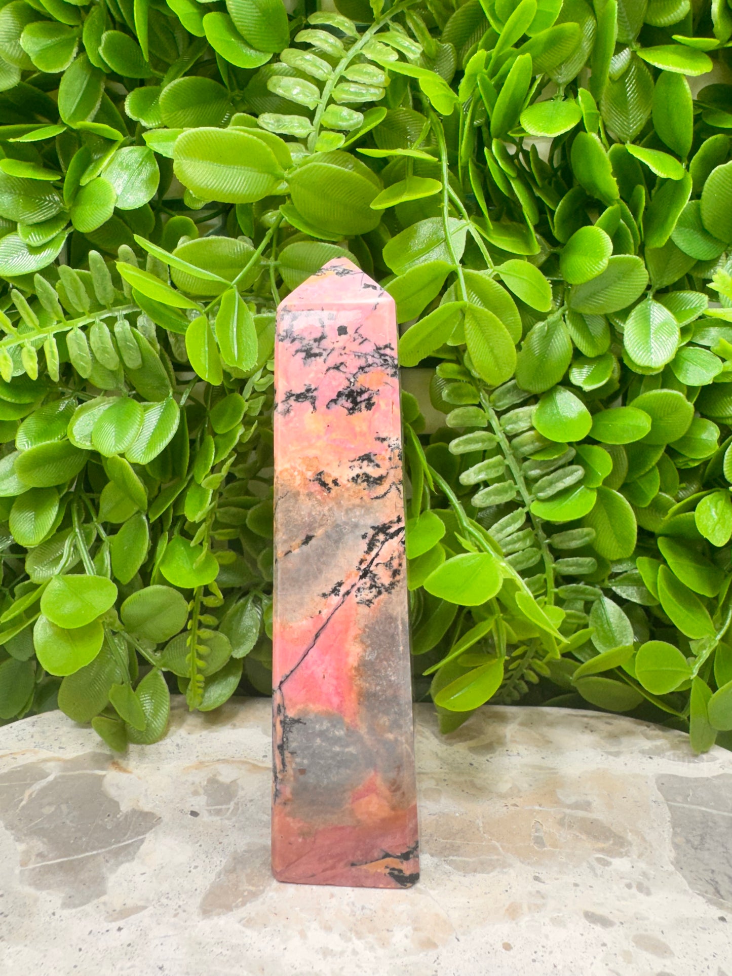 Rhodonite Tower 476g