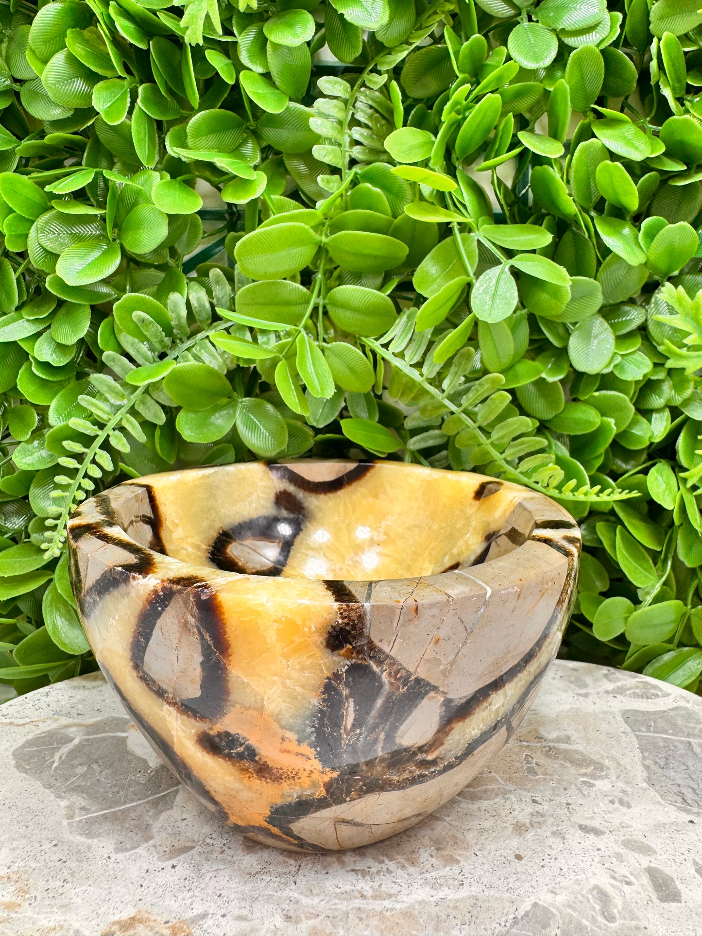 Septarian Dragon Stone Bowl 1458g