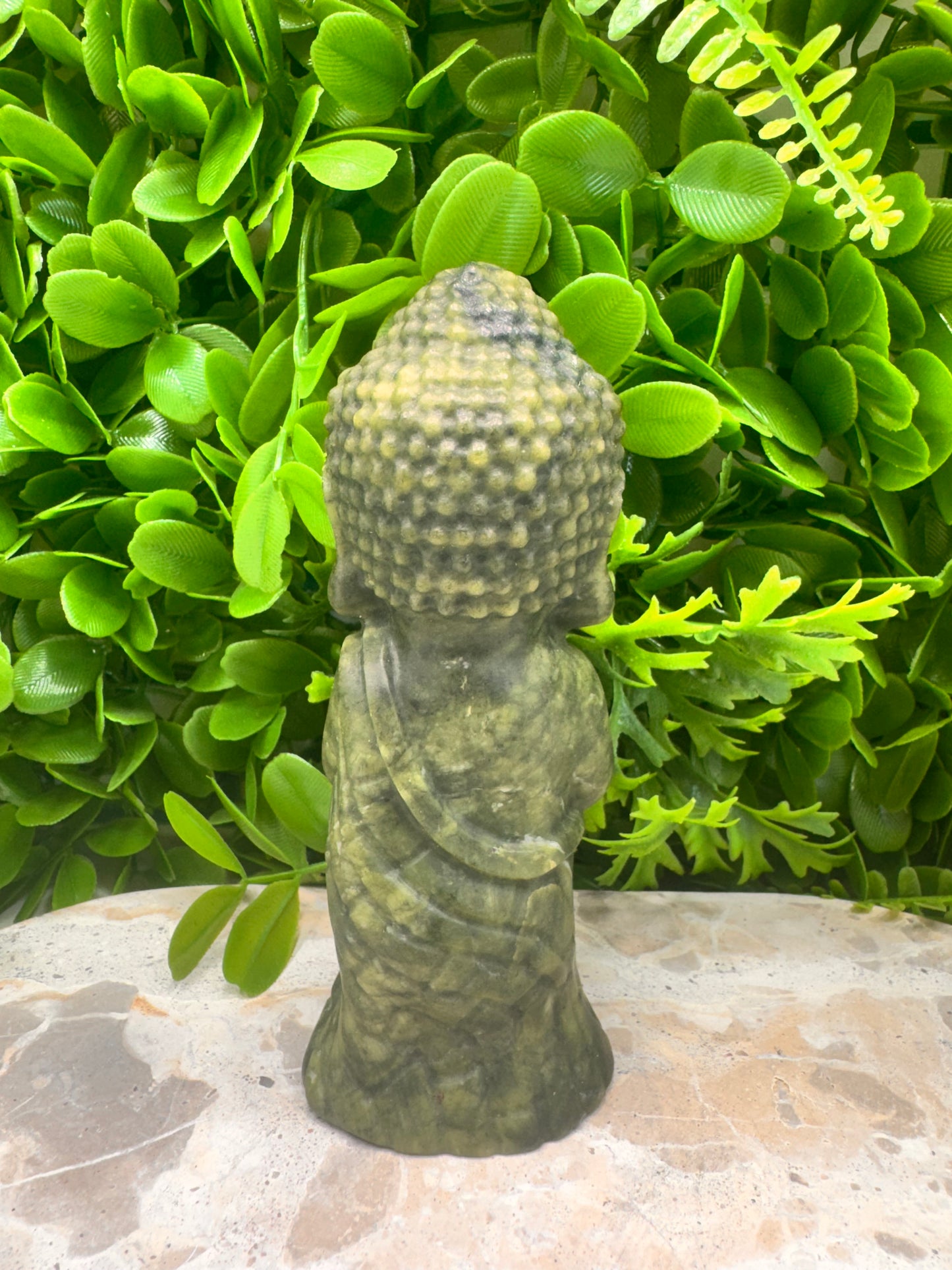 Serpentine Buddha 466g