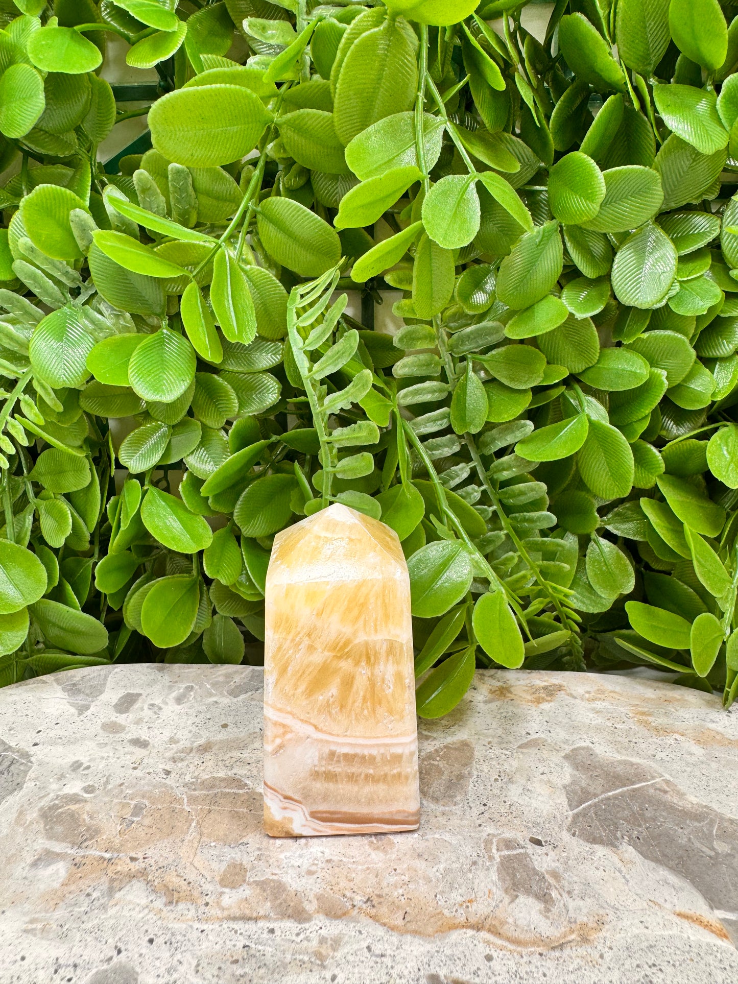 Pineapple Calcite Point 180g