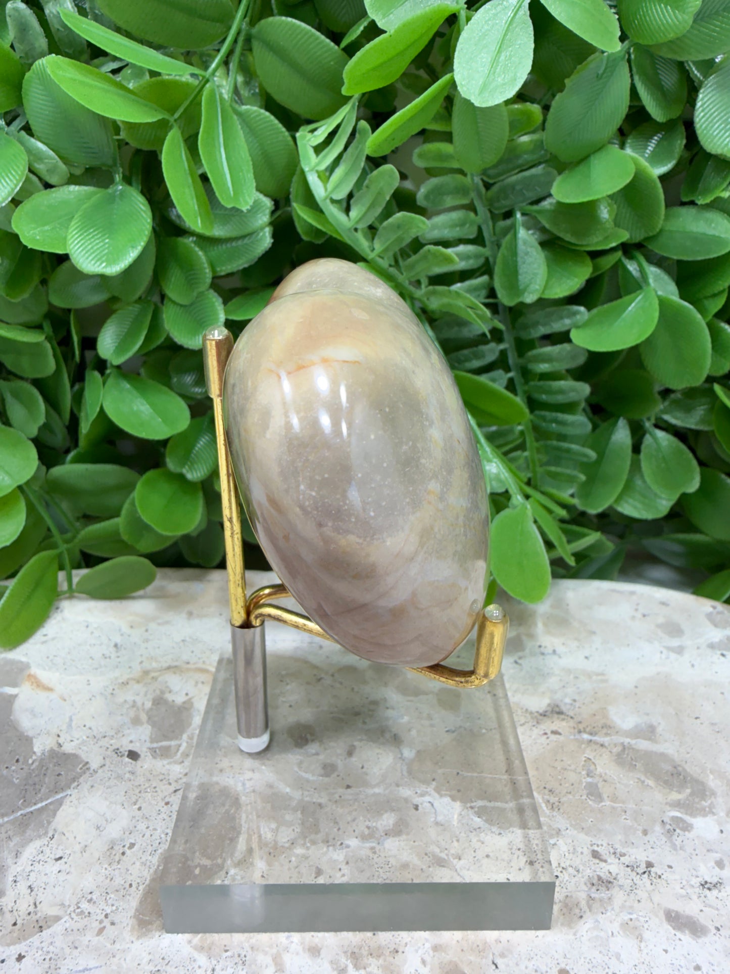 Polychrome Jasper Heart 206g