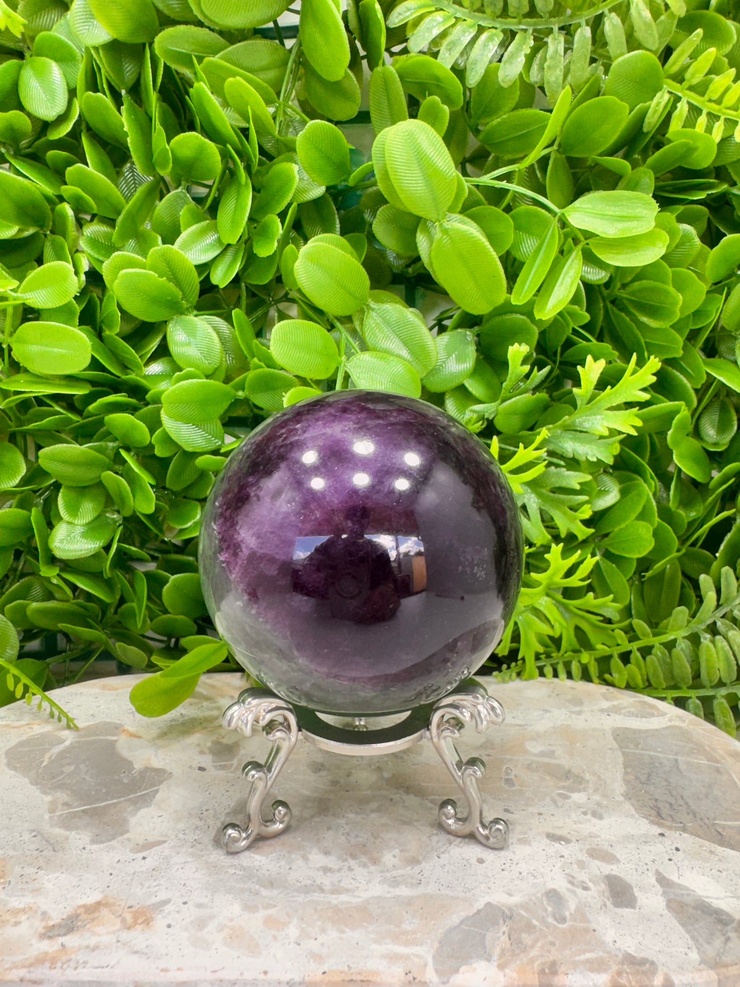Fluorite Sphere 932g