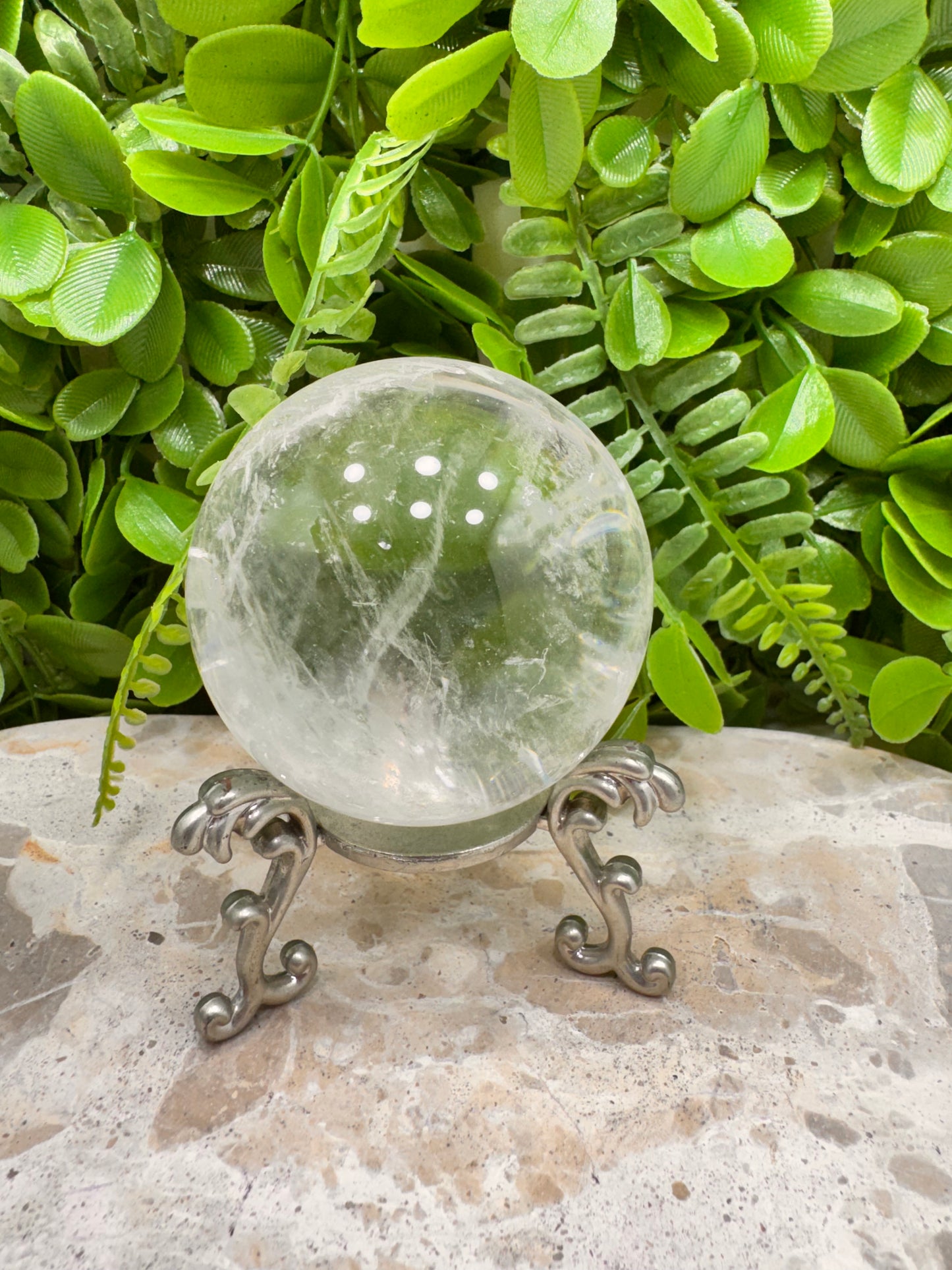 Clear Quartz Sphere 384g