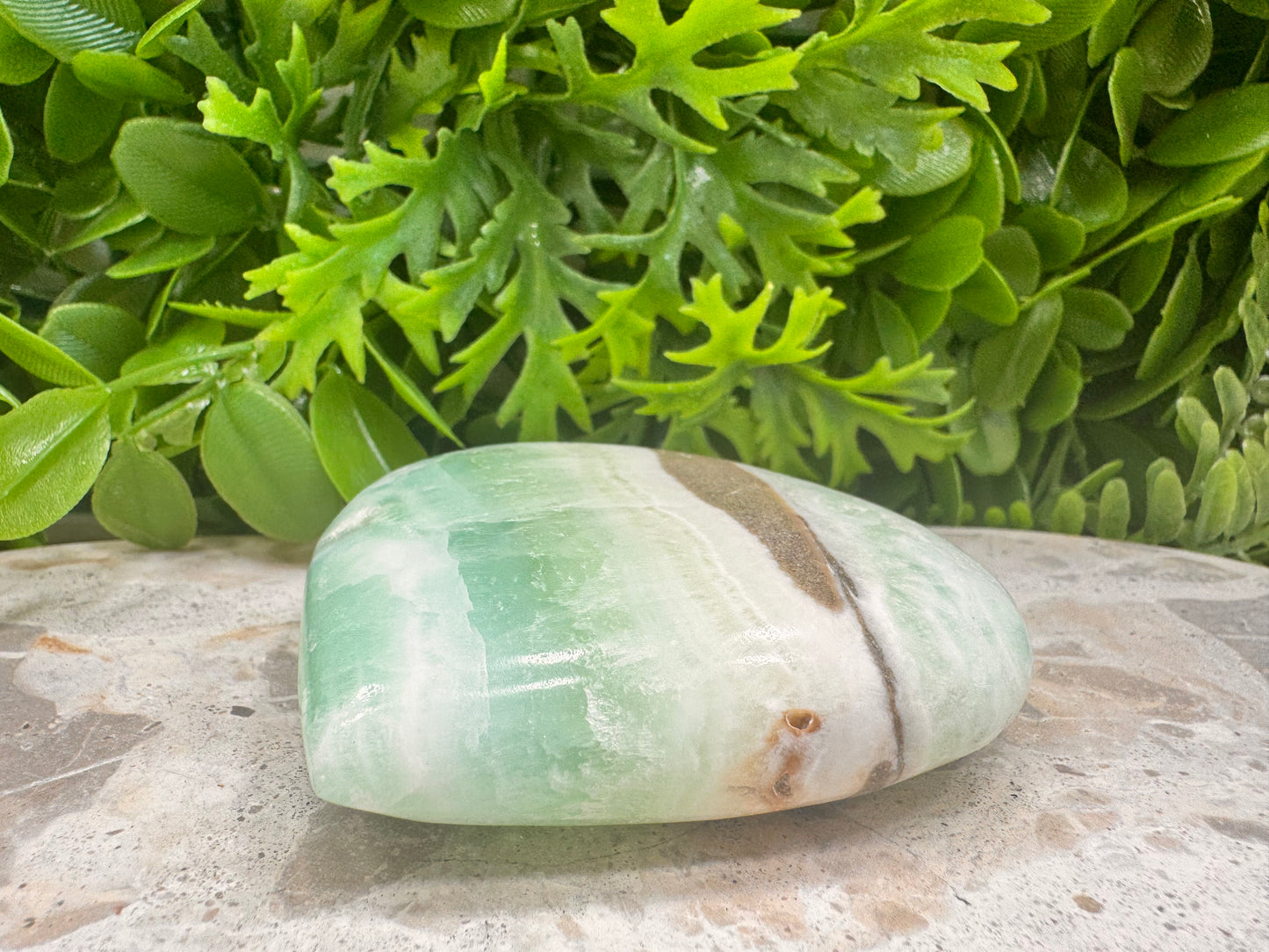 Caribbean Calcite Heart 248g