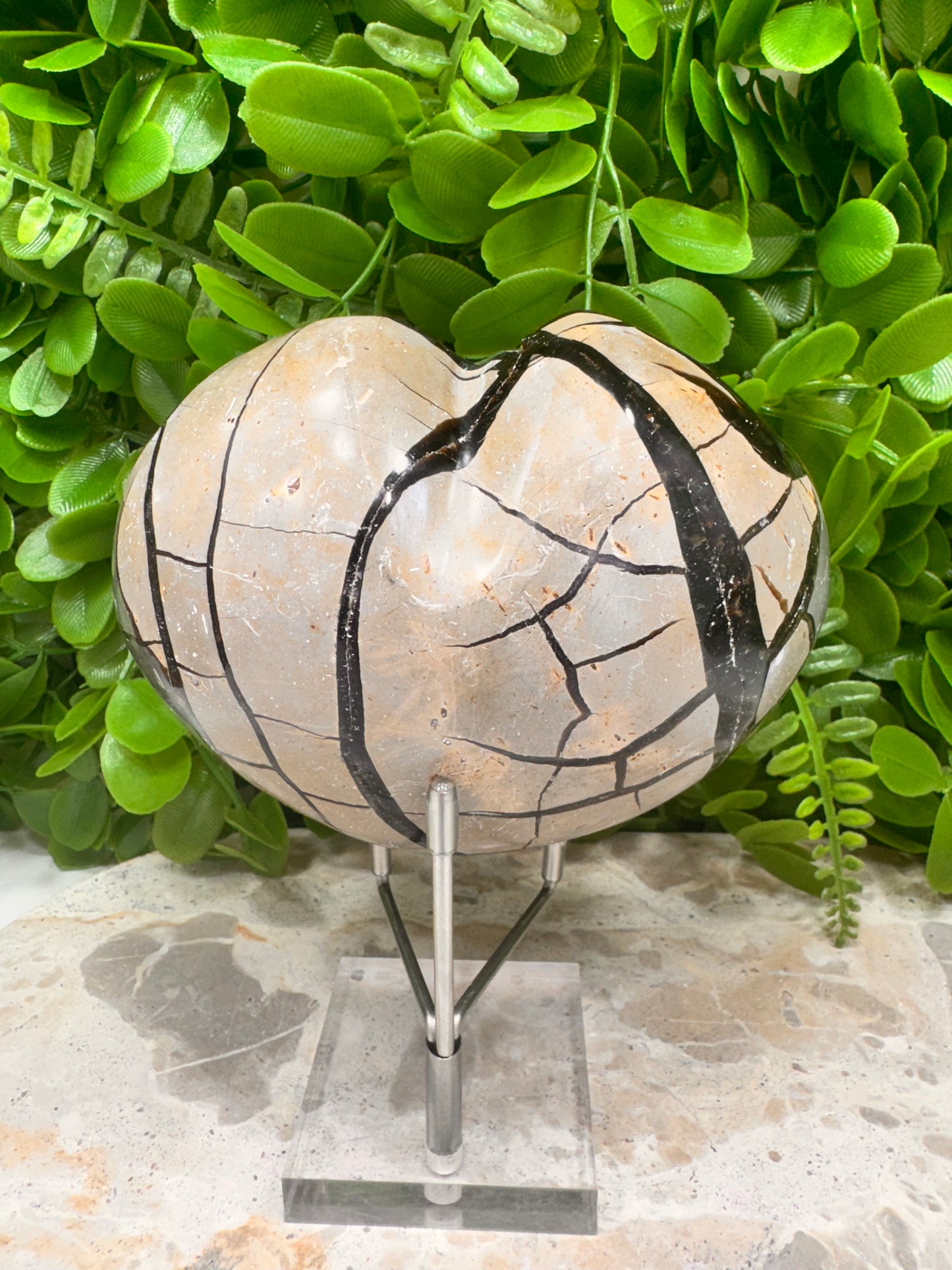 Septarian Dragon Stone Heart 920g