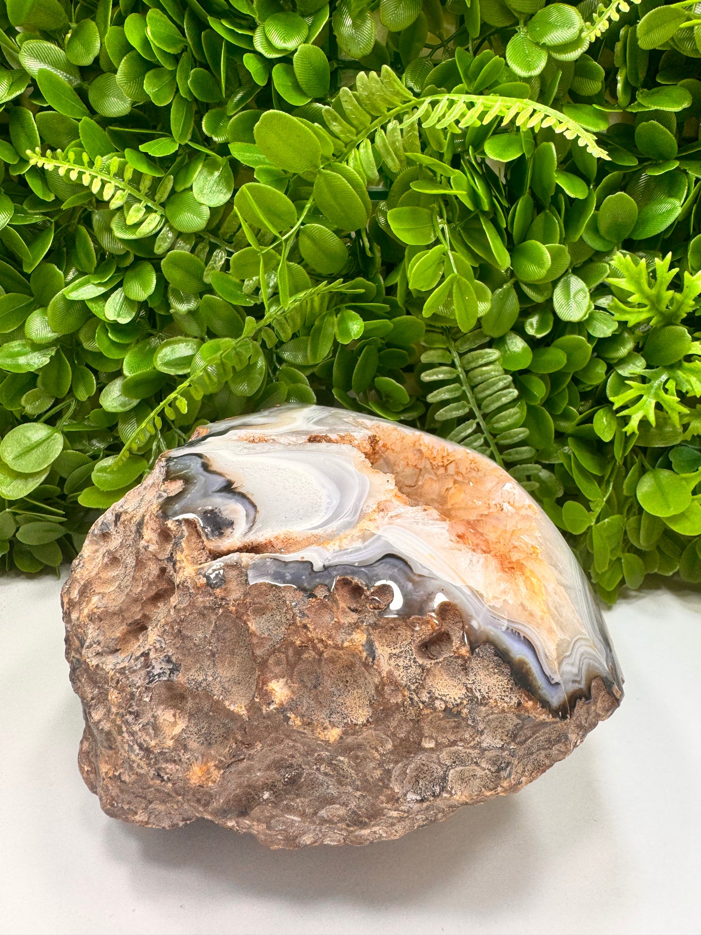 Druzy Quartz Agate Freeform 2970g