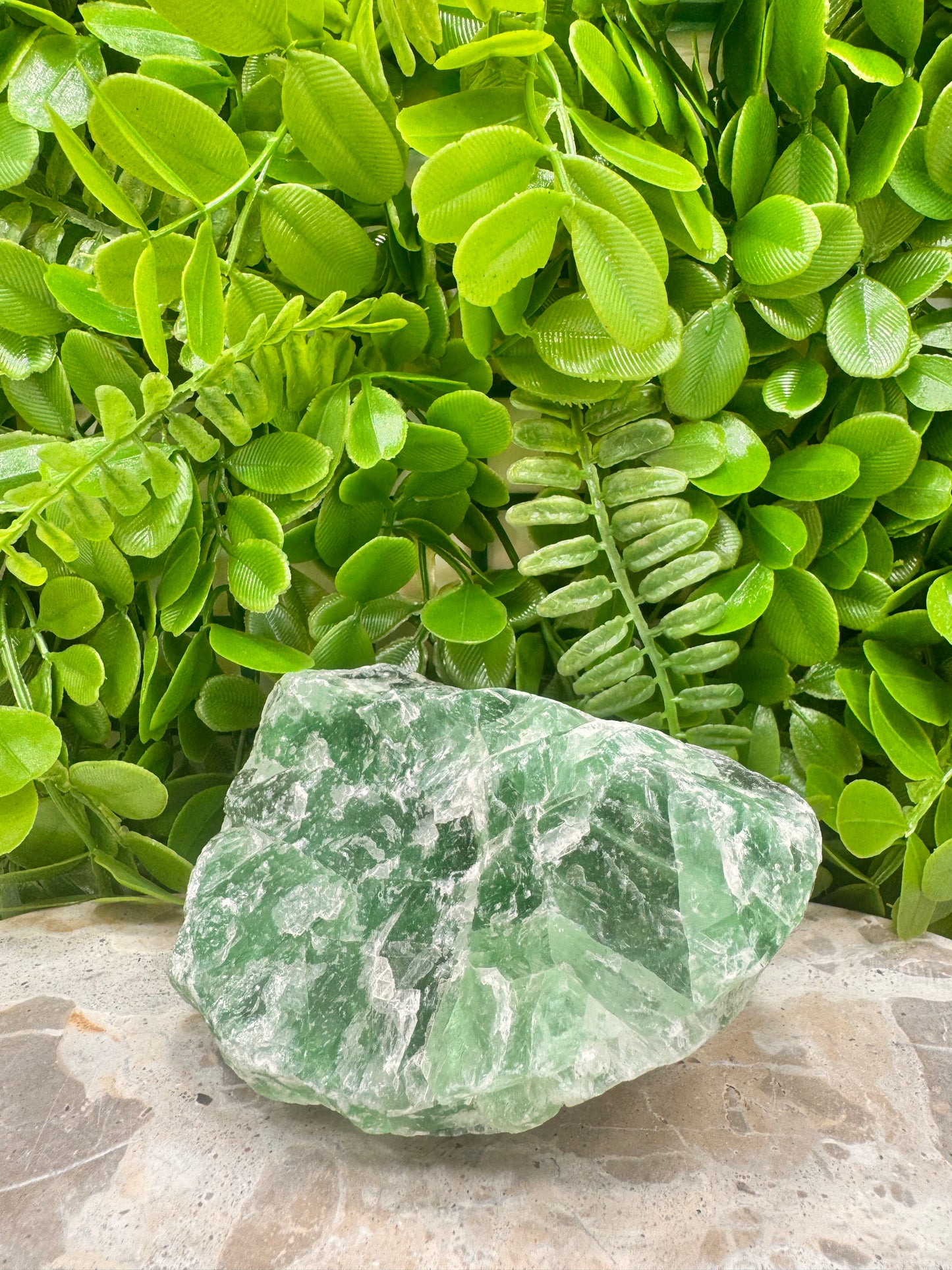 Green Fluorite Raw Freeform 1034g