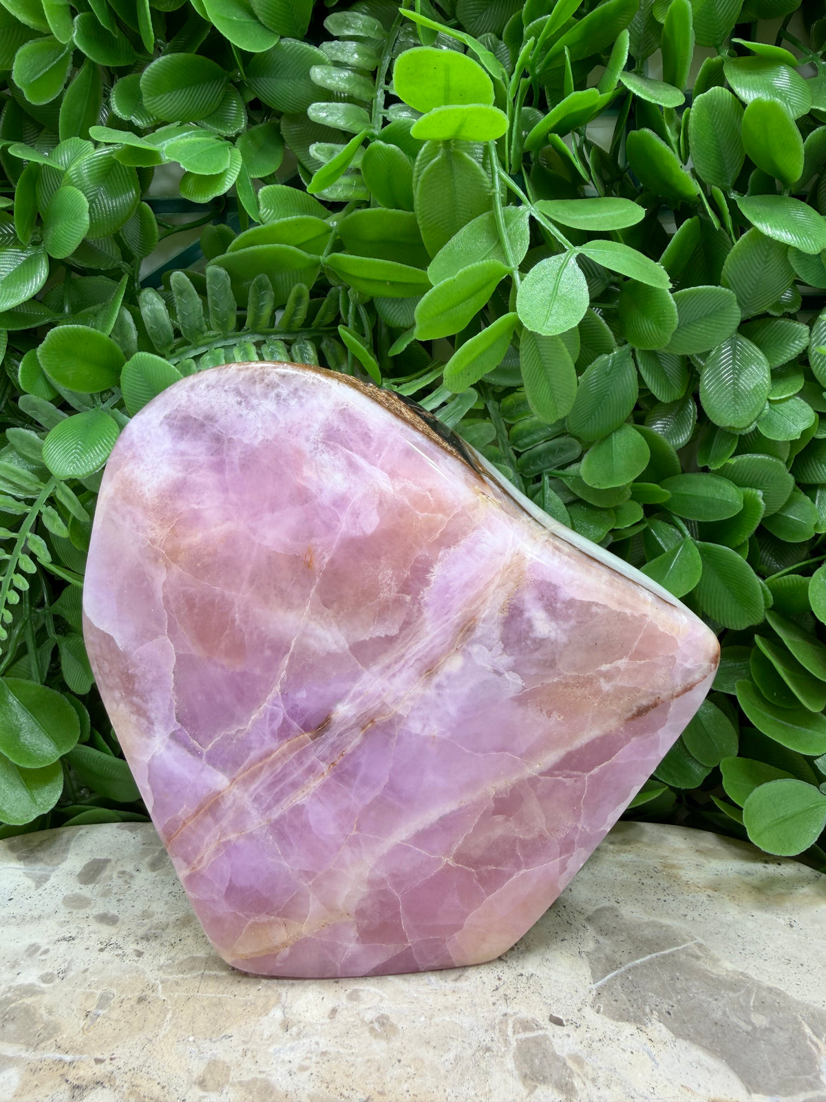 Pink Aragonite Freeform 1100g