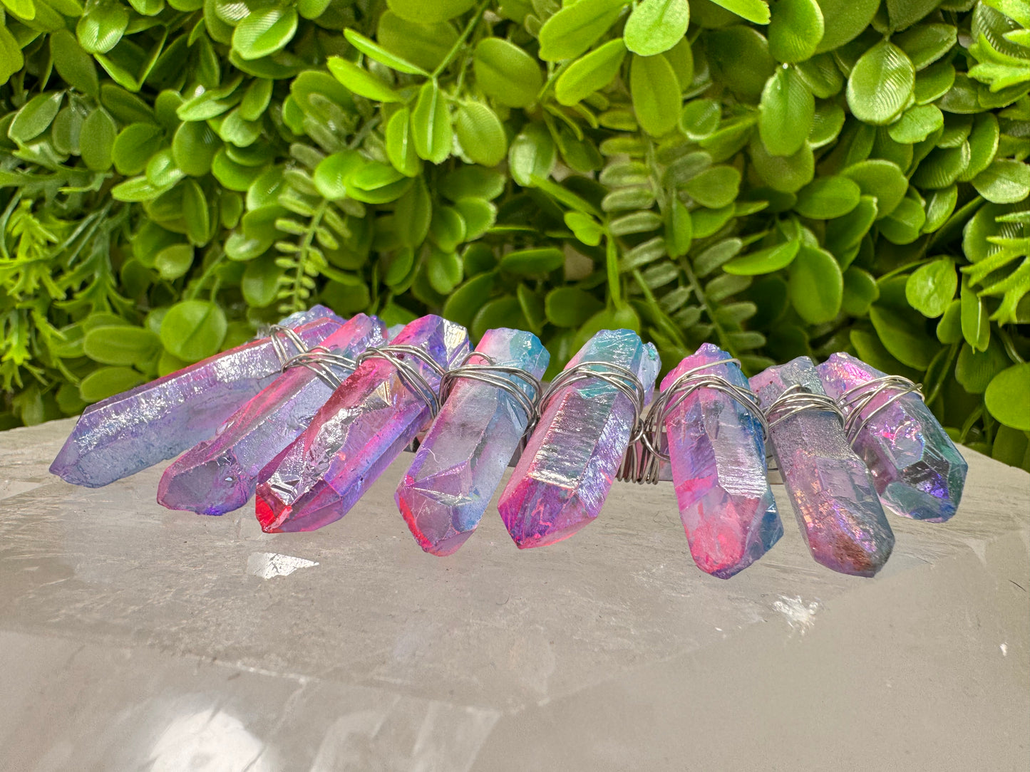Aura Quartz Tiara 138g