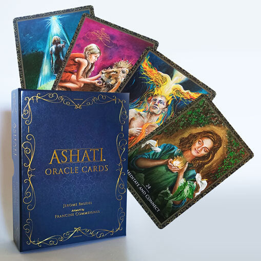 Ashati Oracle Cards By Jerome Baudel