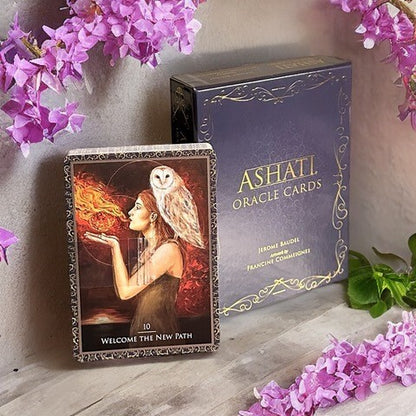 Ashati Oracle Cards By Jerome Baudel