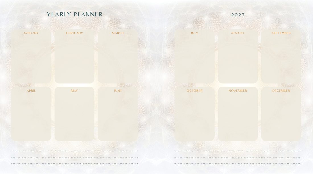2027 GRATITUDE DIARY & DAILY PLANNER