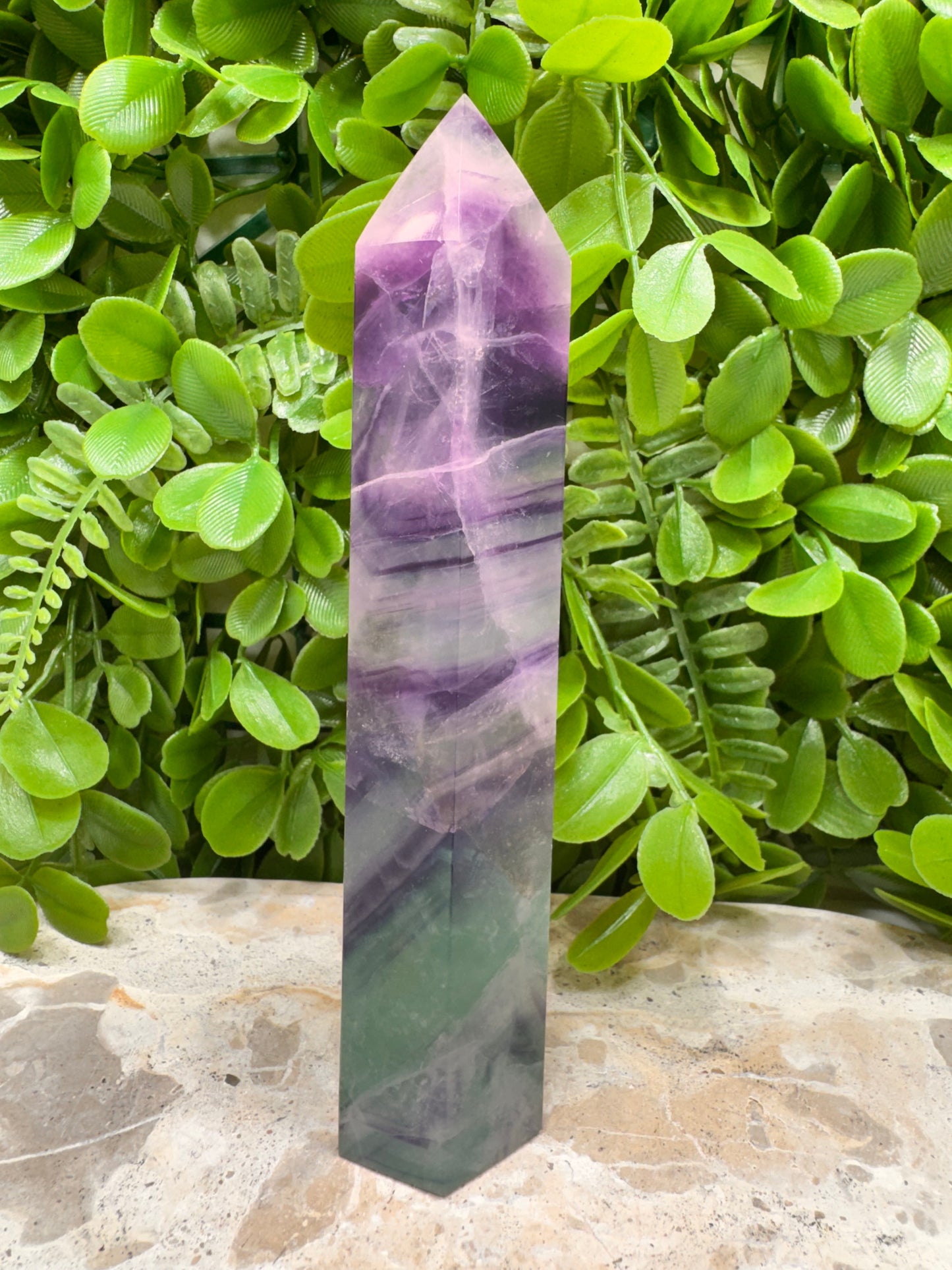 Fluorite Tower 360g