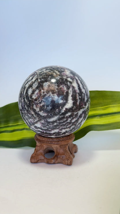 Zebra Jasper Sphere 416g