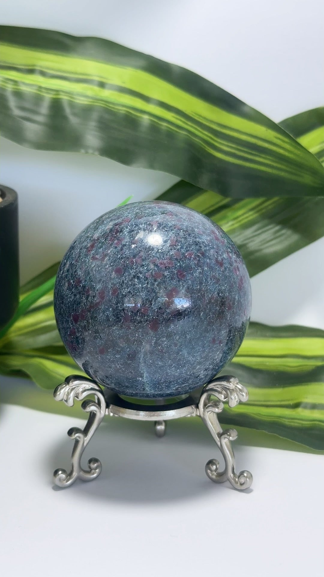 Ruby Kyanite Sphere 712g