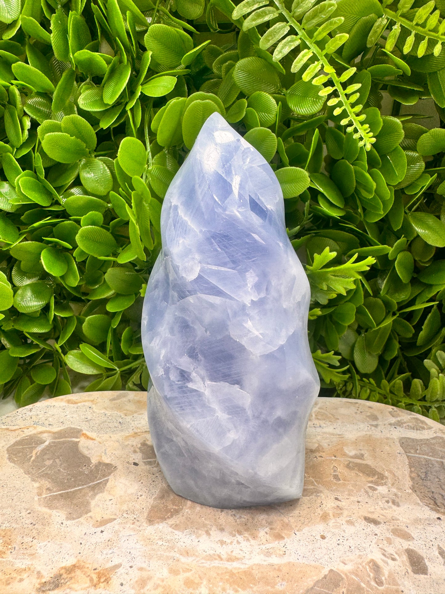 Blue Calcite Flame 1150g