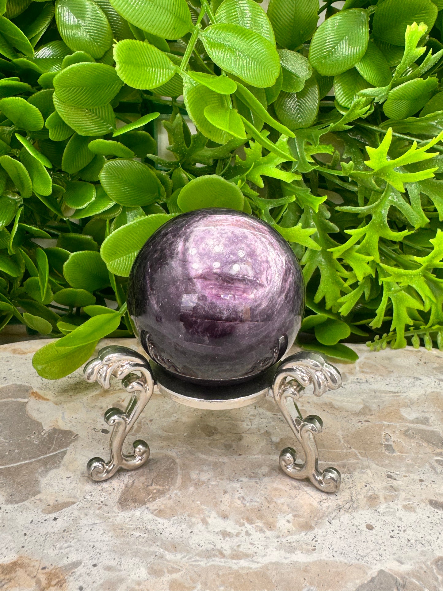 Purple Mica Sphere 182g