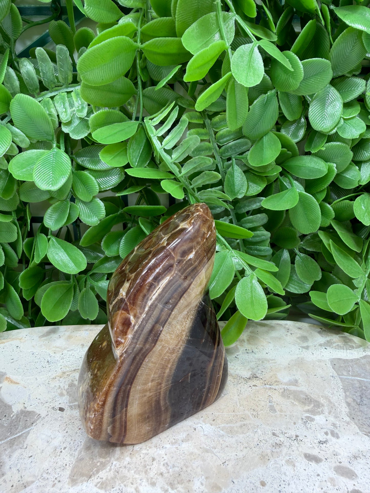 Chocolate Calcite Freeform 300g