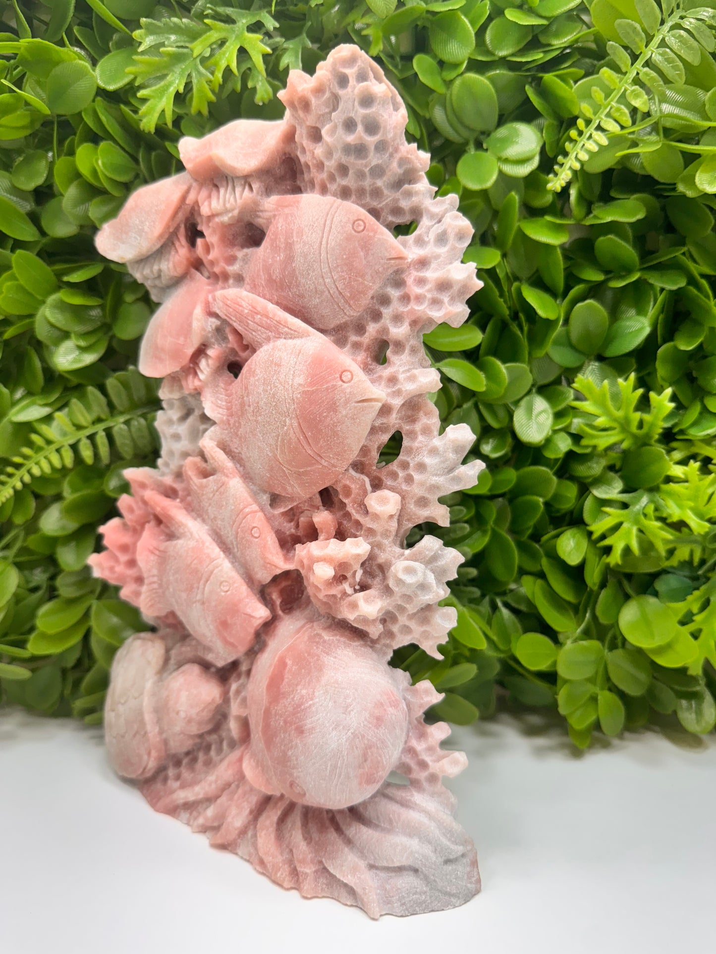 Pink Opal Sea Life 2142g