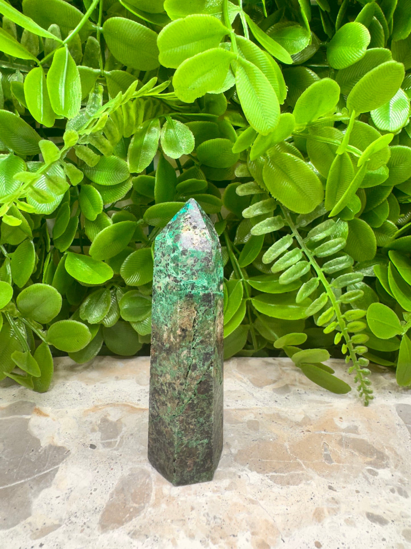 Chrysocolla Tower 123g