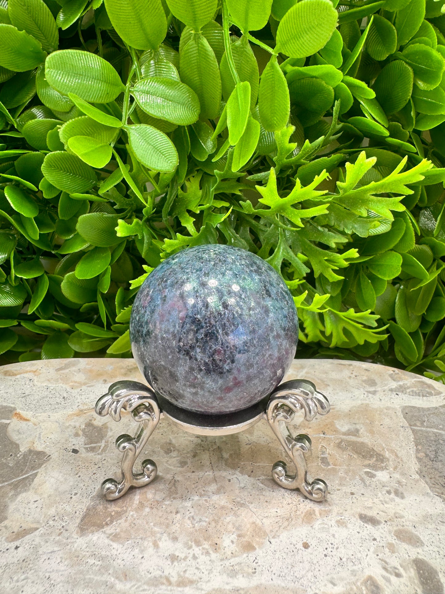 Ruby in Kyanite Sphere 282g