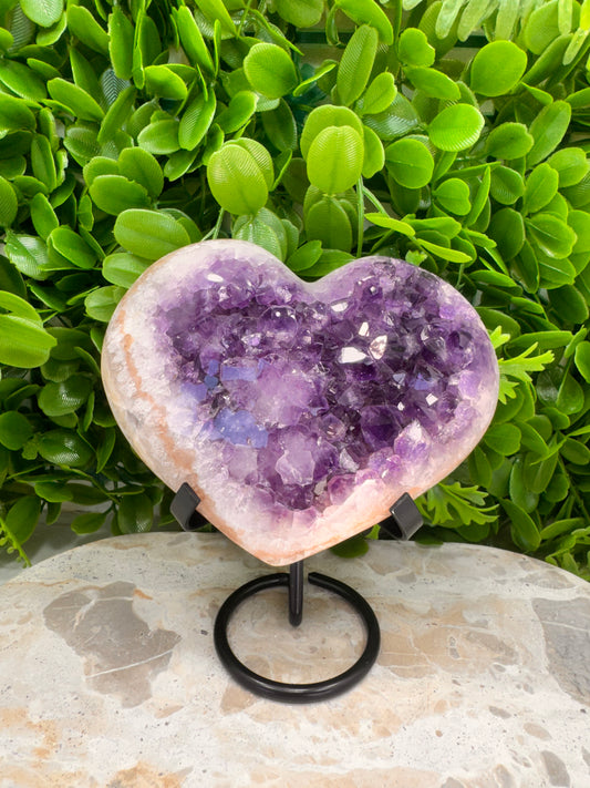 Amethyst Heart 914g