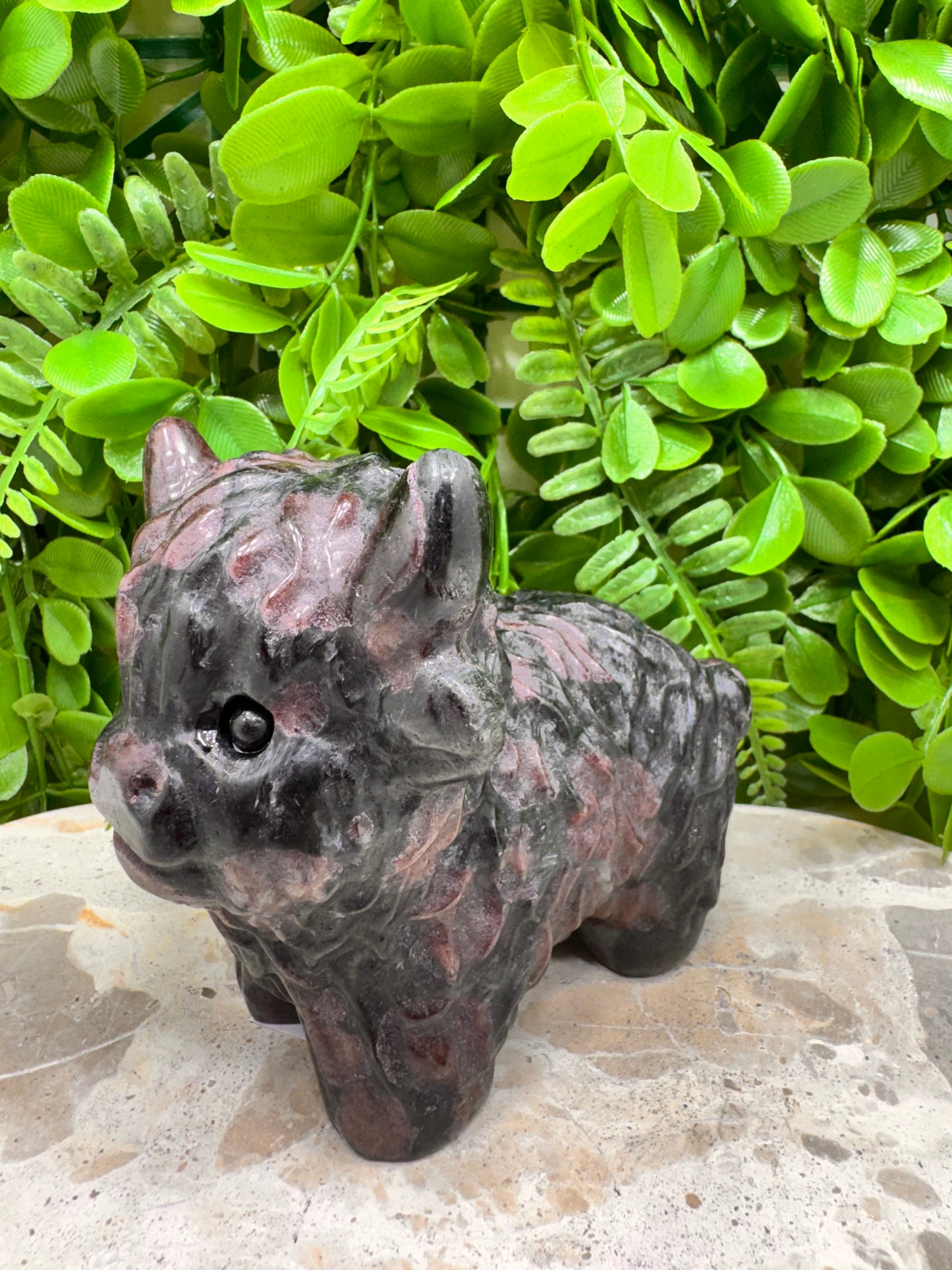 Garnet Highland Cow 1154g