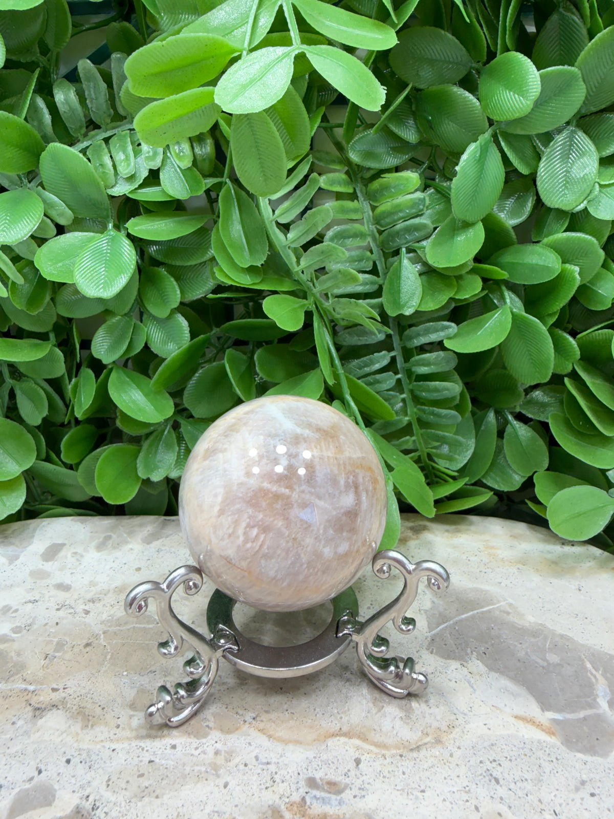 Moonstone Sphere 168g
