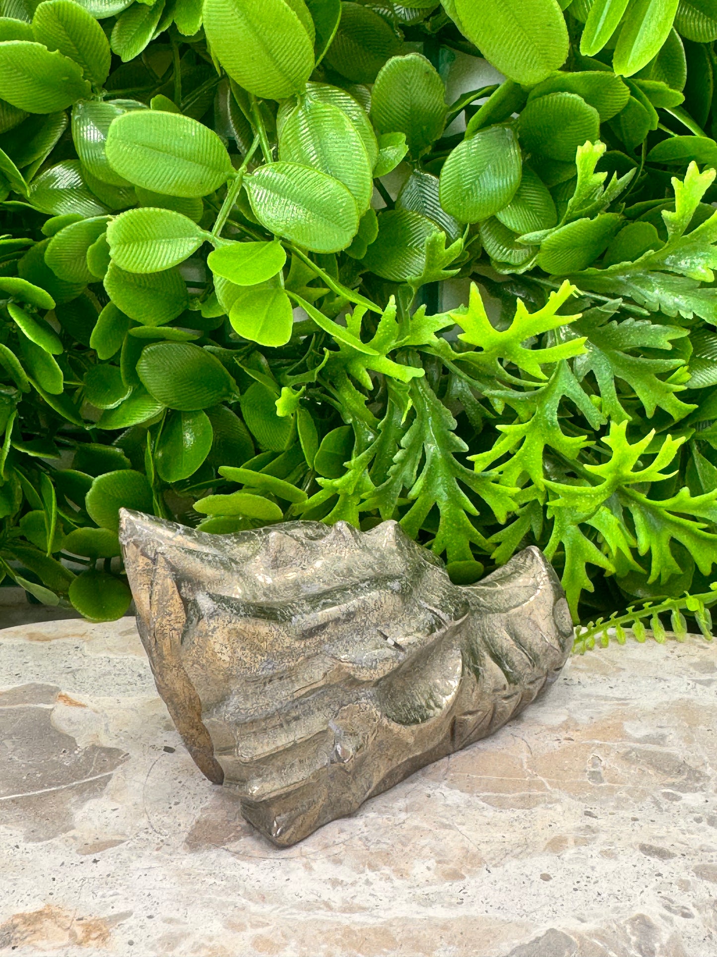 Pyrite Dragon Skull 608g