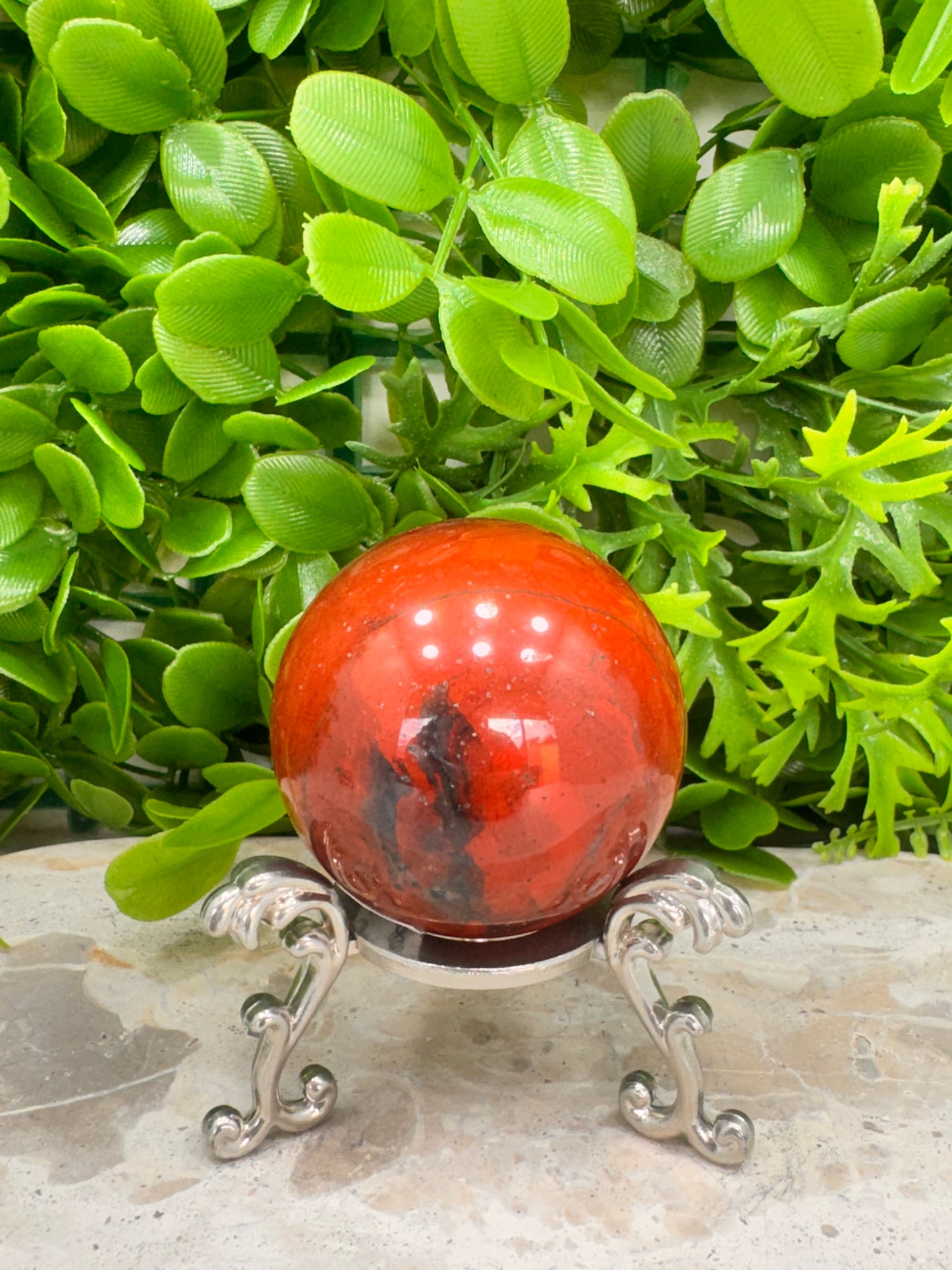 Red Jasper Sphere 234g