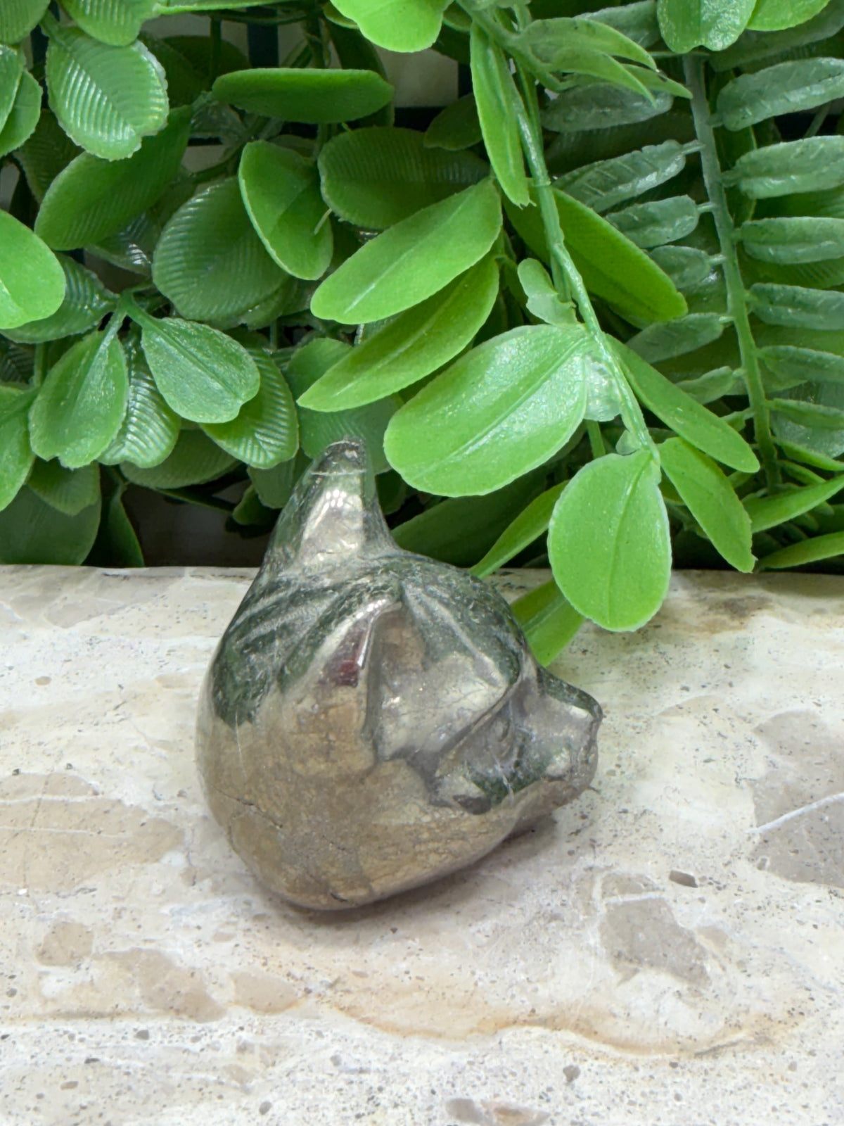 Pyrite Pussy Cat Head 146g