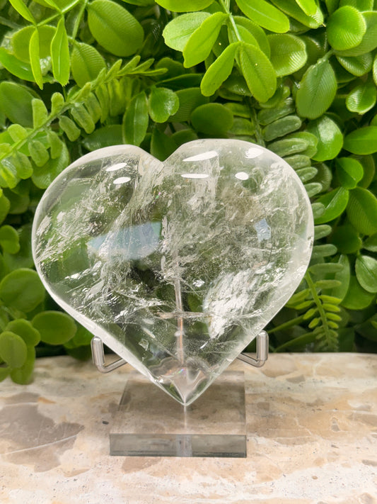 Clear Quartz Heart 460g