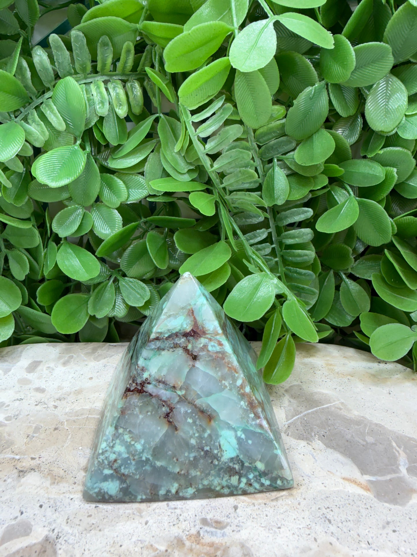 Turquoise Pyramid 336g