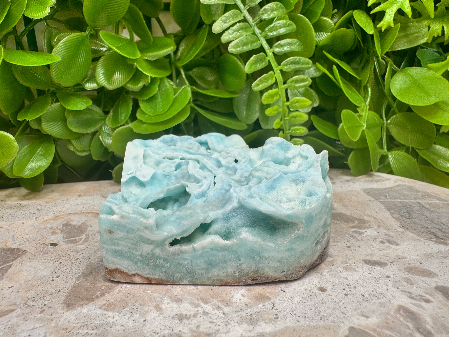 Hemimorphite Heart 199g