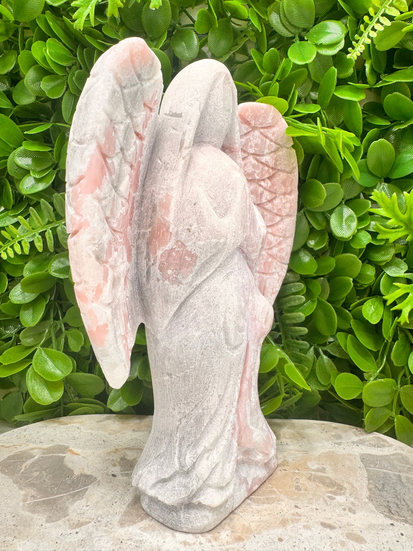 Pink Opal Angel 1526g