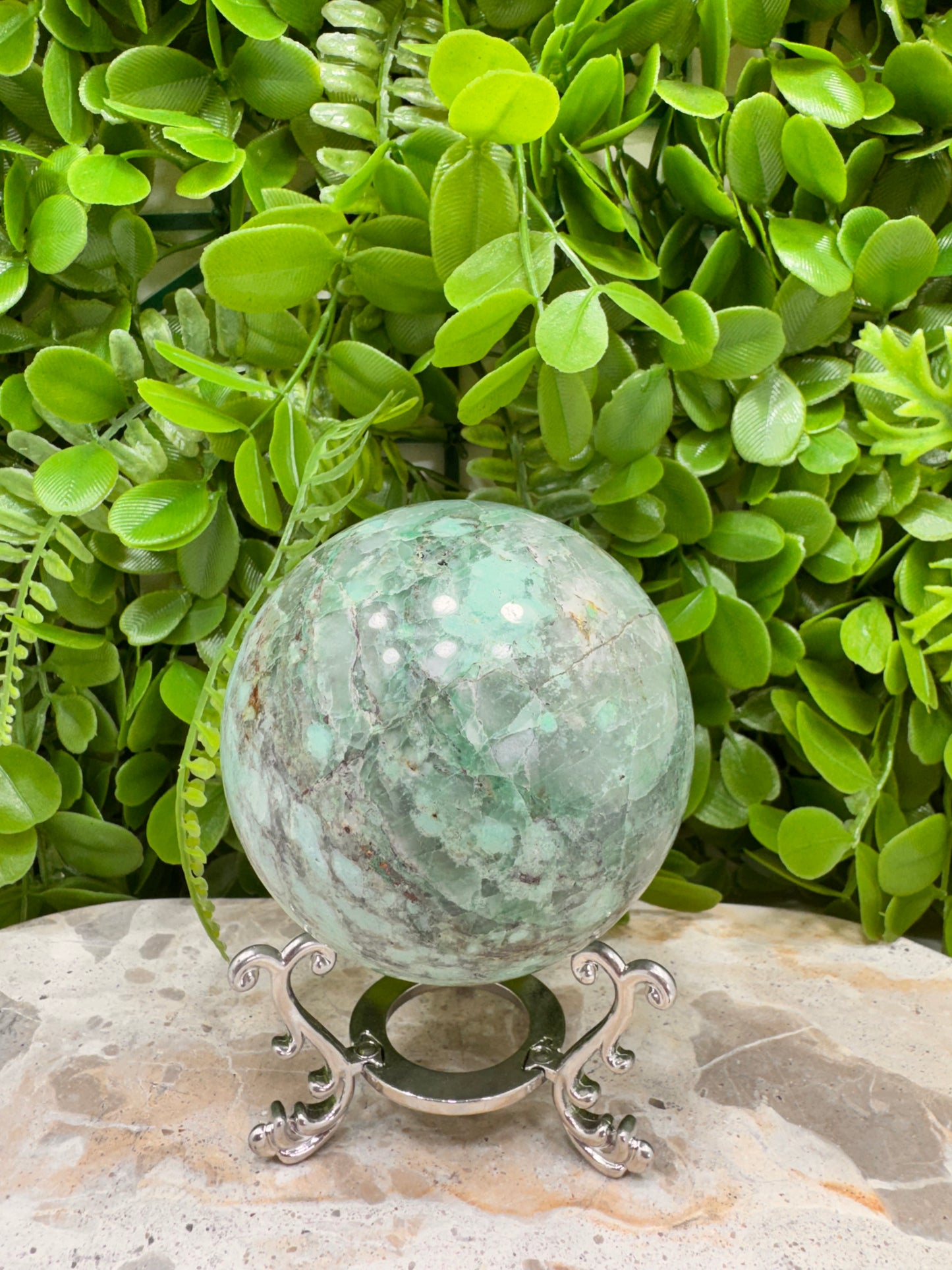Turquoise Sphere 664g