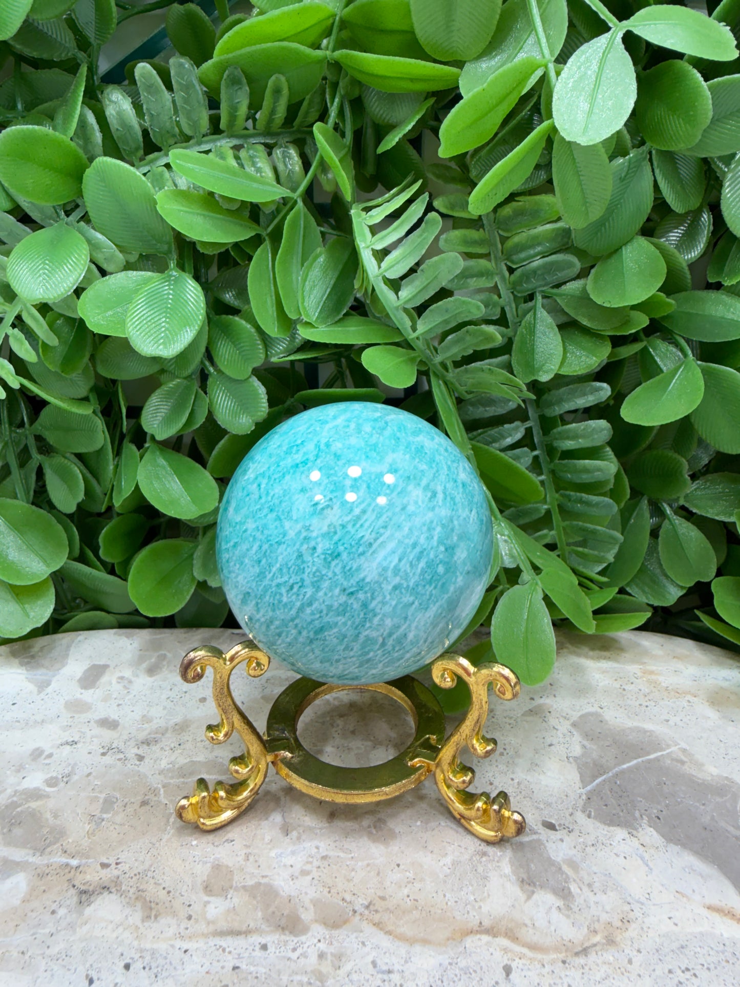 Amazonite Sphere 219g