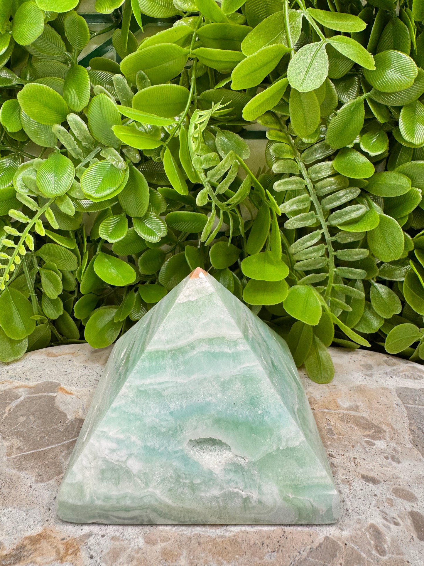 Caribbean Calcite Pyramid 720g